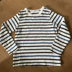 ファミリア　ボーダー　カットソー　110 長袖Tシャツ