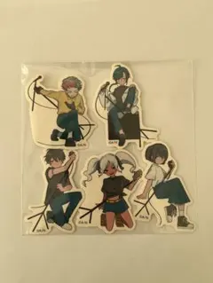 にじさんじ にじロック ステッカー ジョー力一 緑仙 夢追翔 轟京子 雨森小夜