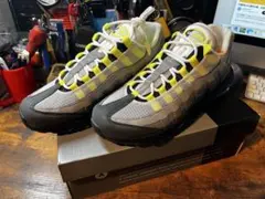 NIKE AIRMAX95 OG ネオンイエロー　新品未使用US 9