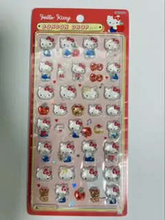 ハローキティ ボンボンドロップ 立体シール