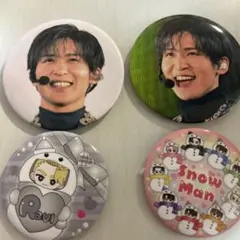 SnowMan缶バッジ
