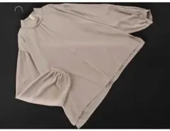 nano universe ナノユニバース ギャザー プルオーバー ブラウス