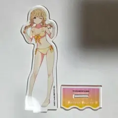 マ*ラ様 学マス　スイーツパラダイス　藤田ことね　等身アクリルスタンド　海の家