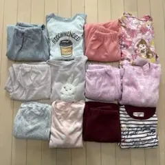 女の子　パジャマ　まとめ売り　130 140