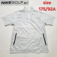 Nike ハーフジップ ホワイト　ナイロン　ジャケット　防風　防汗　男女
