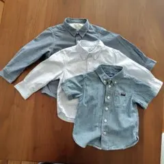 シャツ3点セット 90cm 100cm