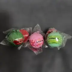 タイトー限定 井村屋 ボールアイスミニチュアキーホルダー 全3種　コンプ