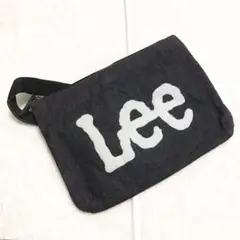 LEE サコッシュ ブラックデニム ショルダーバッグ