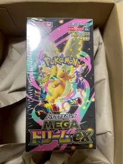 シュリンク有　ポケモンカードゲーム MEGAドリームEX 10パック入り