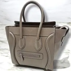 【最終】極美品✨ 正規購入 CELINE ラゲージ マイクロ スリ 真贋品