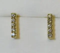 ✩ヴェレッタ オッターヴァ✩K18✩ピアス✩ダイヤモンド✩涙✩雫 