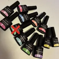 XEIJAYI ネイルポリッシュグルー 11本セットのサムネイル