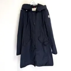 【極美品】MONCLER モンクレール ナイロンコート ジャケット ネイビーのサムネイル