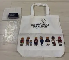 【新品★未使用】BEVERLY HILLS POLO CLUBトートバッグベア柄のサムネイル