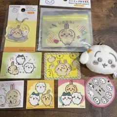 ちいかわ　うさぎ　アクリルキーホルダーと名札セット　ストラップ付き