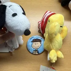PEANUTS スヌーピー ウッドストック ミニマスコット・チャーリー・ブラウン