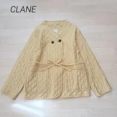 CLANE クラネ　QUILTING NO COLLAR JACKET　1