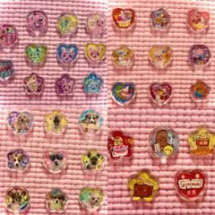 平成　おはじきシールまとめ売り34枚　おすそ分け