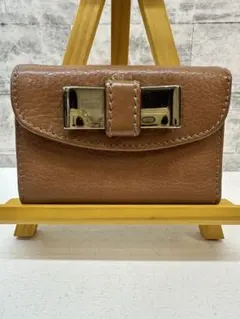 Chloe 三つ折り財布 ブラウンのサムネイル