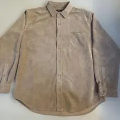 ITEMS URBAN RESEARCH コーデュロイシャツ ベージュ