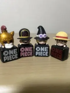 ワンピース イヤフォンジャック　フィギュア 4体セット