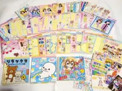 も*ふ様 平成レトロ　シールブック　きらりん　リラックマ　まめゴマ　他　平成女児