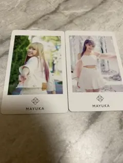 NiziU MAYUKA マユカ フォトカード メキハピ  ステステ2枚セット