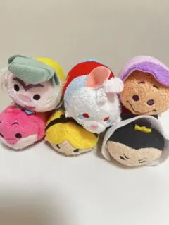 ディズニー 不思議の国のアリス ぬいぐるみ ツムツム6体セット