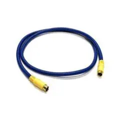 映像用ケーブル 青色 黄コネクタ