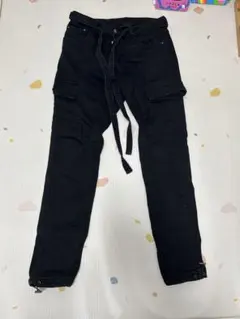 JECE ブラックカーゴパンツ 調整可能のサムネイル