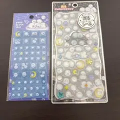 シマエナガ　ドロップブロックシール&光るジュエルプチドロップ　ストーンつき