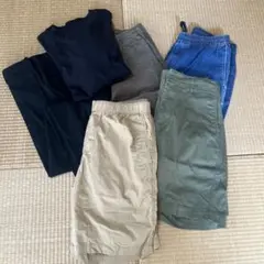 UNIQLO 無印良品メンズ Mサイズボトムス 他6点セットのサムネイル