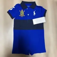 【未使用】Ralph Lauren ポロシャツロンパース 6M 新品