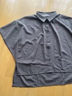 U.S. POLO ASSN. ブラウン半袖シャツ Mのサムネイル