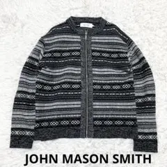 【極美品】 JOHN MASON SMITH ジップアップニット　ジャケット