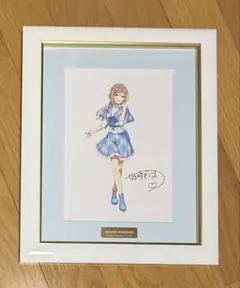学園アイドルマスター 学マス 姫崎莉波 famくじ a賞 サイン入り複製原画