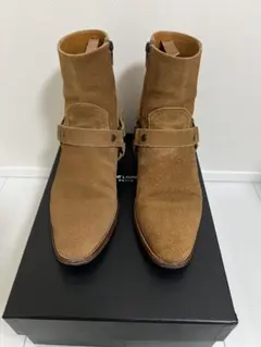 SAINT LAURENT PARIS スエード ハーネスブーツのサムネイル