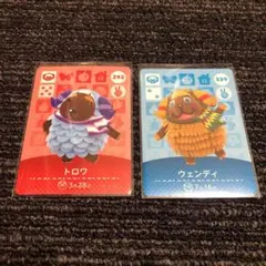 amiiboカード　トロワ　ウェンディ　2枚