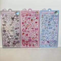 ボンボンドロップシール クーリア しろくろ ももいろ みずいろ