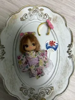 ハンドメイド ぷちリカちゃん服 リバティワンピース 2点セット - メルカリ