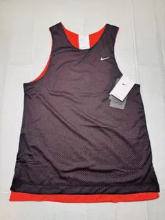 Nike メッシュタンクトップ 黒/赤