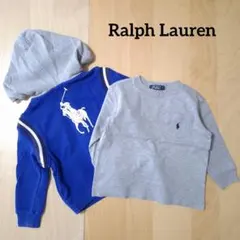 ラルフローレン トップス パーカー ロンT 2点セット売り 80 85 長袖