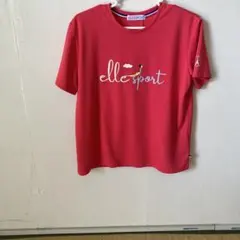 ELLE SPORT 半袖Tシャツ レッドのサムネイル