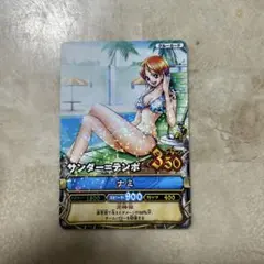美品】希少ワンピーベリーマッチ 第1弾 ナミ サンダーテンポ 水着