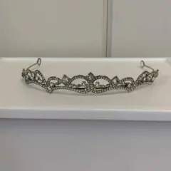 結婚式　ブライダル　ティアラ　ウェディング