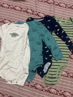 Carter's 長袖 ロンパース 4枚セット 24m 恐竜