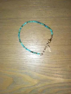 [コアイ] アフリカンターコイズ 天然石 ブレスレット レディース