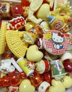 アクリルビーズミックス（黄色食べ物系）