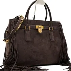 近代モデル・極美品 マイケルコース 2way ハミルトンモダン トートバッグ 茶