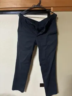 ユニクロ ネイビー　紺 スリムフィットチノ ウエスト79cm 股下76センチ